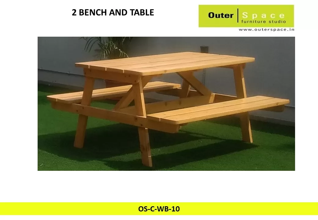 2 Bench and Table