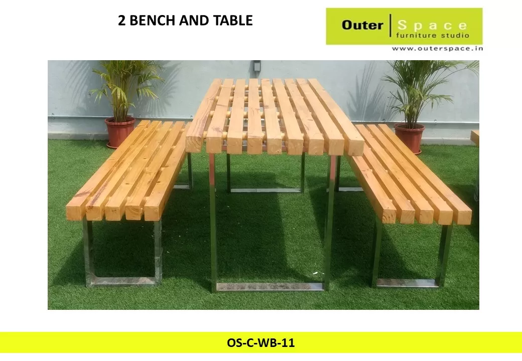 2 Bench and Table