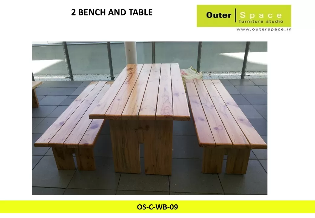 2 Bench and Table 