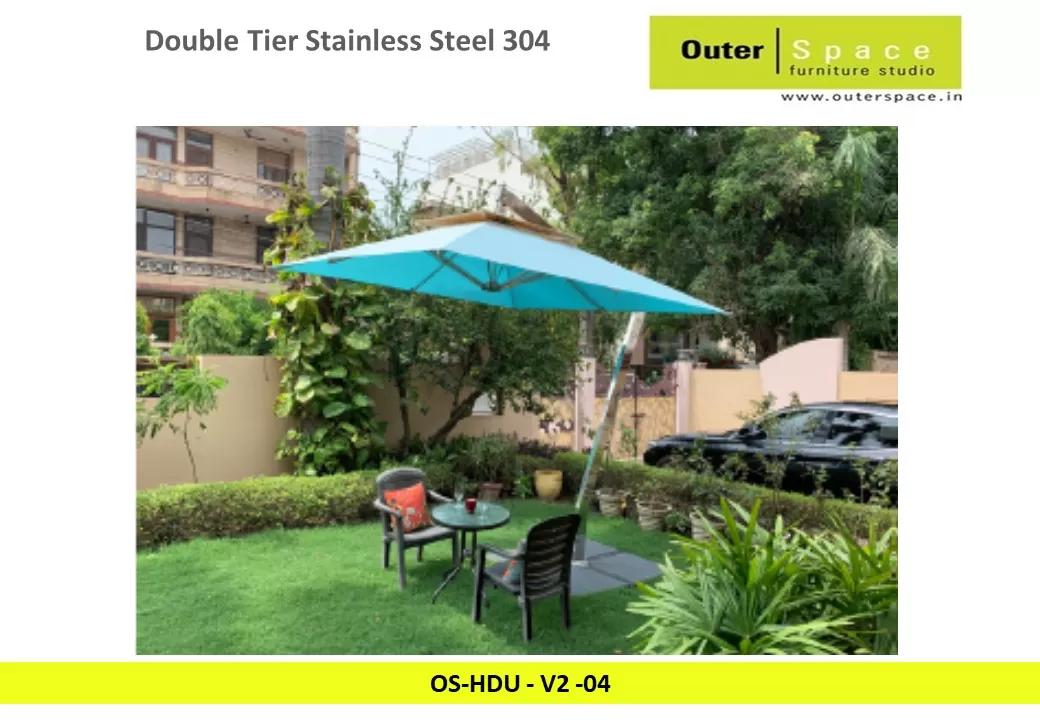 Double Tier Side Pole Umbrella 