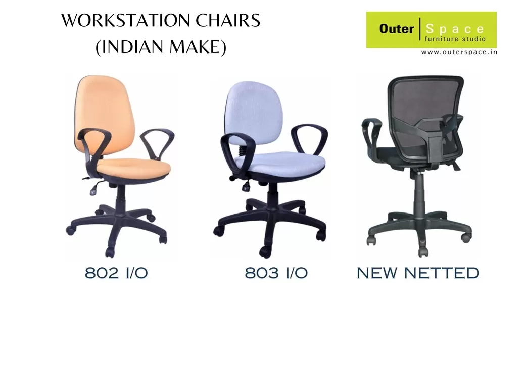 WORKSTATATION CHAIR (INDIAN MAKE)