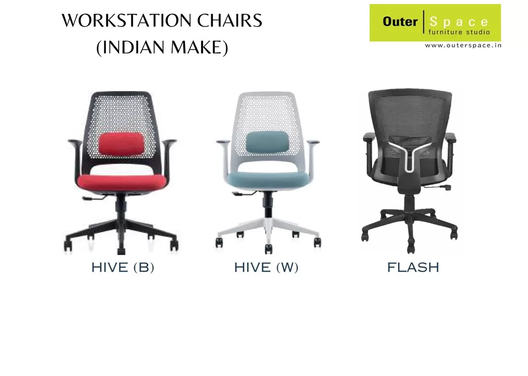 WORKSTATATION CHAIR (INDIAN MAKE)