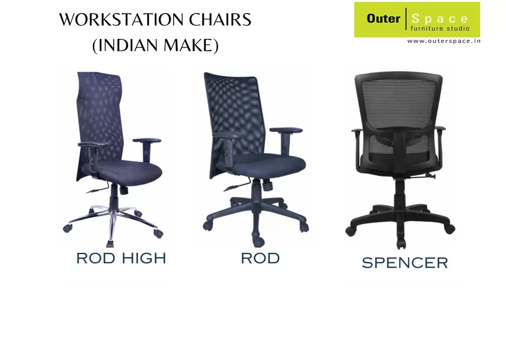 WORKSTATATION CHAIR (INDIAN MAKE)