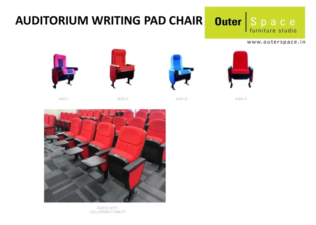 AUDITORIUM WRITING PAD CHAIR