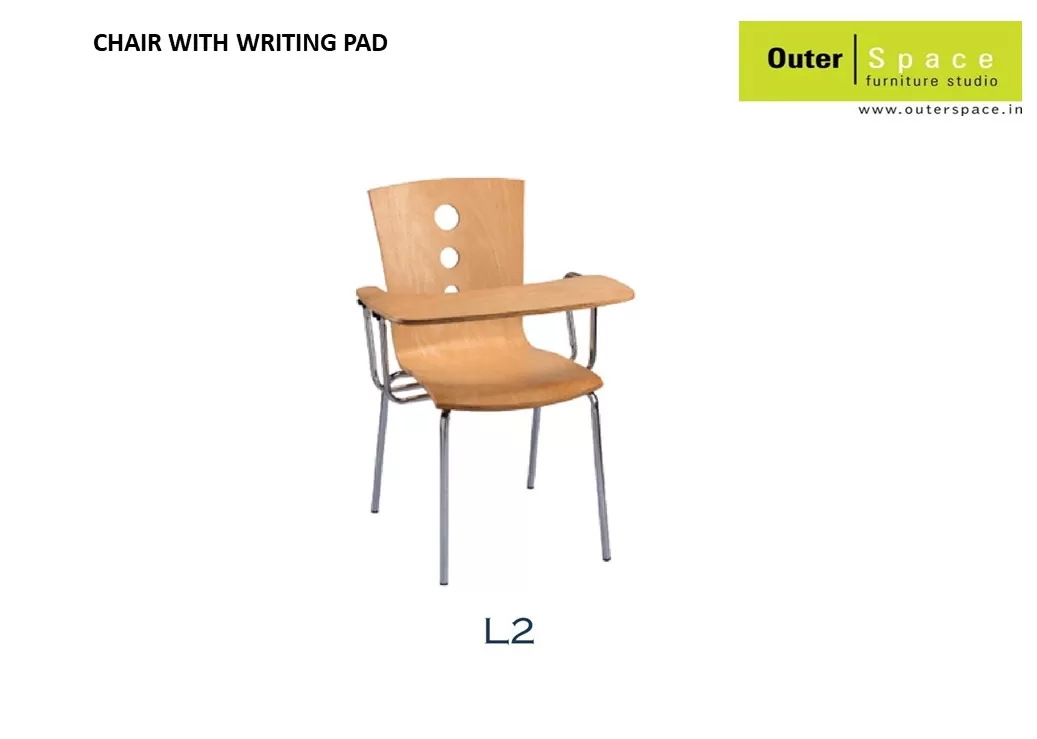 TRAINING CHAIR WITH WRITING PAD 