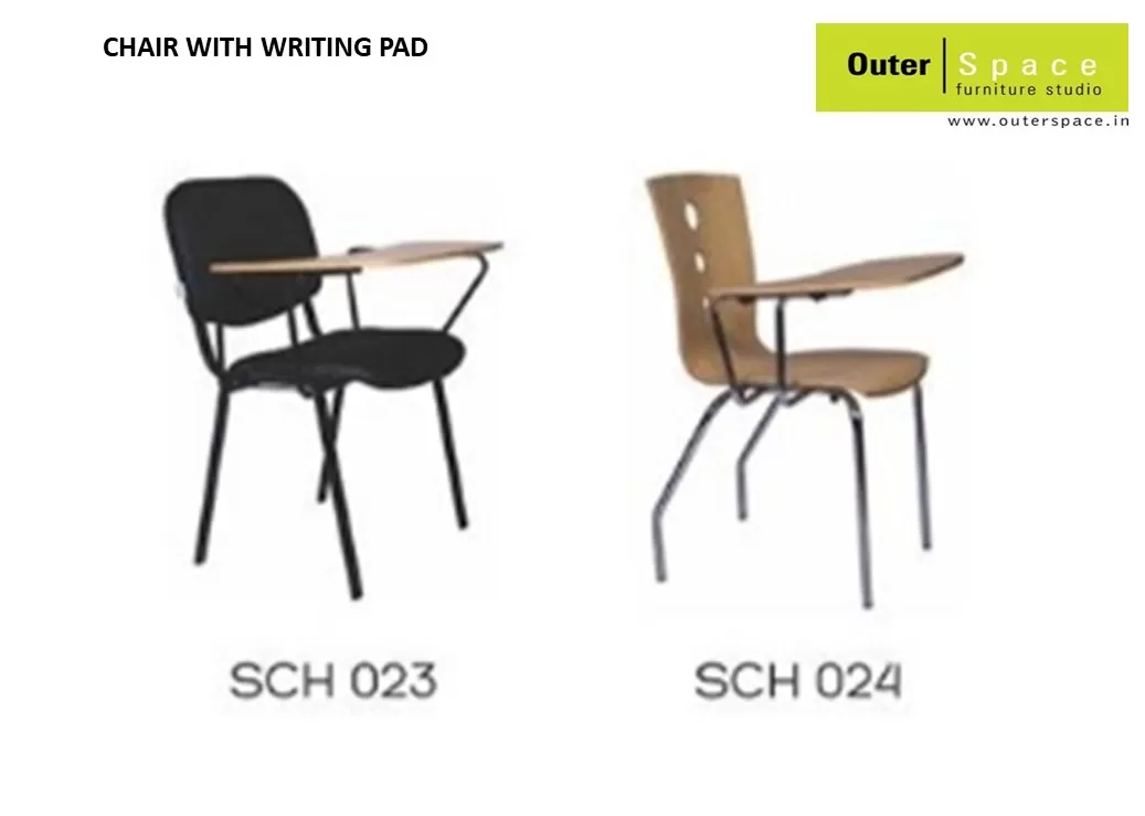 TRAINING CHAIR WITH WRITING PAD 